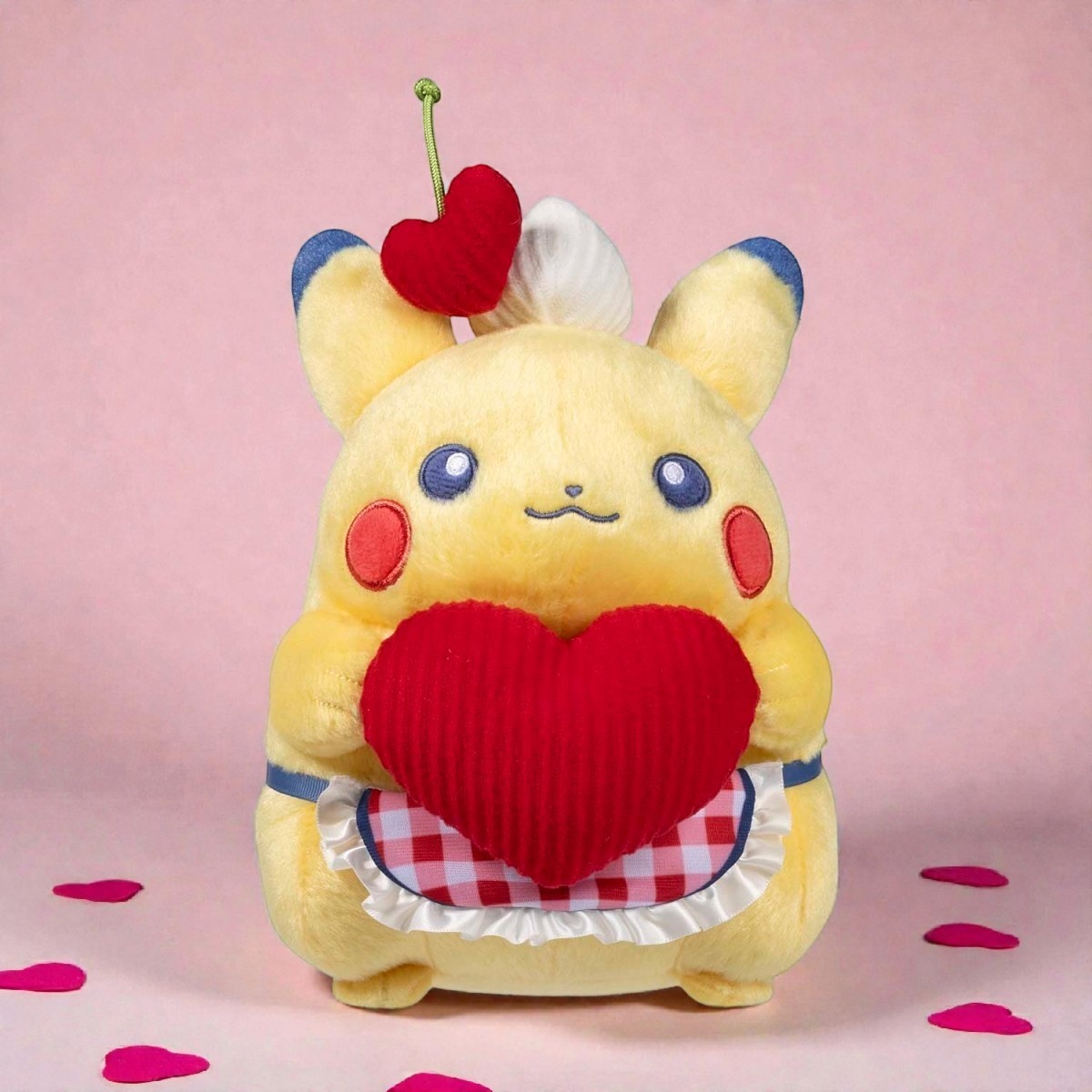 NEW Pikachu Sweetheart Diner Plush | 6"" Heart Limited Edition Valentine’s Rare