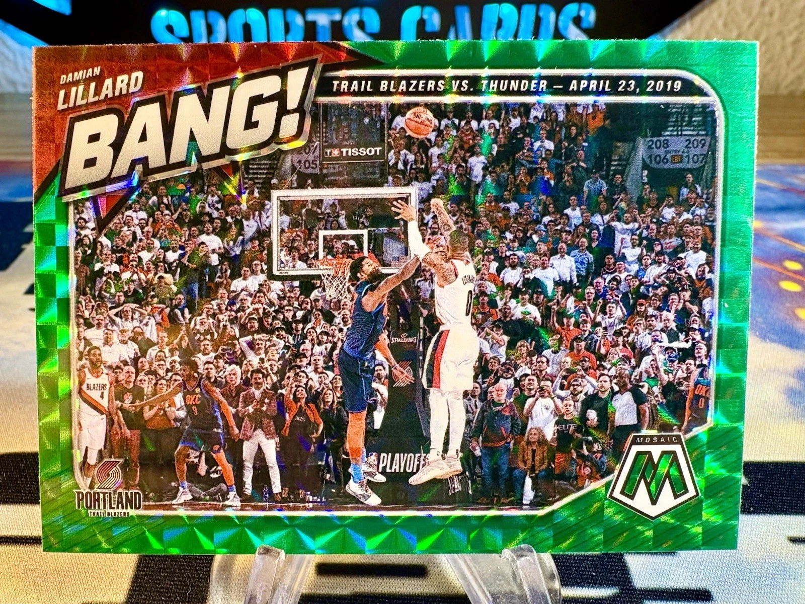 Damian Lillard trading card