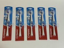 Lot of 5 Colgate 360 Sonic Power Toothbrush Replacement Heads -New Sealed 2 Pack