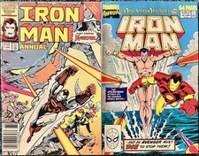 Iron Man Vol.1 #255, 257-259, 279+Annual 5-8, 10 VG-NM 1982-1992 Marvel Comics