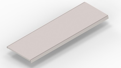 4 x shelf shelf metal floor 100 x 30 cm wall shelf shelf floor metal