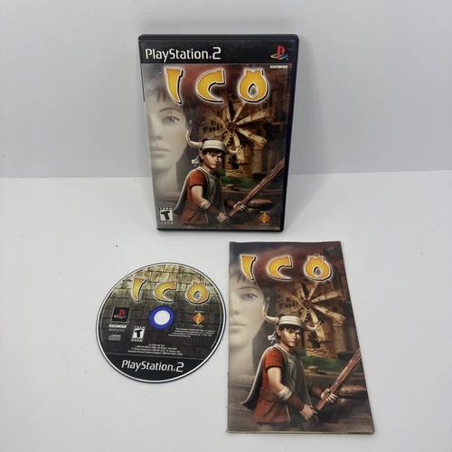 Ico (Sony PlayStation 2 PS2) Game CIB Complete Tested Blue Disc