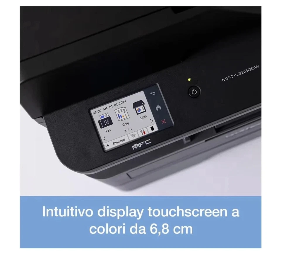✅BROTHER MFCL2860DWE Multifunzione Laser Monocromatica 4 in 1. Eco Pro Ready🔥 - Immagine 3 di 4