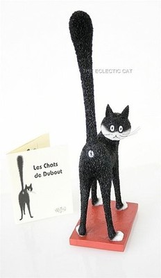 The Third Eye Humorous Cat Statue Sculpture Artist Albert Dubout France