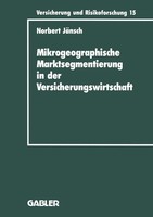 Mikrogeographische Marktsegmentierung In Der Versicherungswirtschaft Norbert JäN