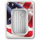 New Listing1 oz Silver Bar - USA 250 Years (Betsy Ross Flag, In TEP)