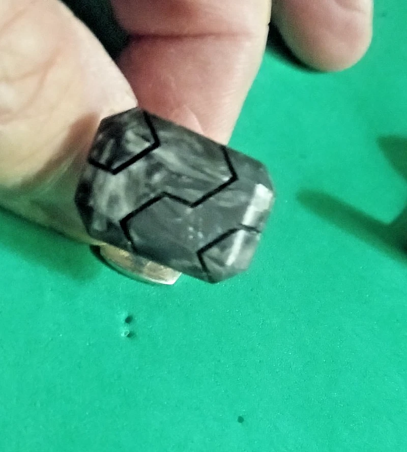 Gemelos vintage David Yurman de ley y ónix. Foto 2 de 4