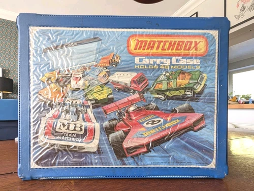 Matchbox Lesney Carry Case 48 Superfast 1975 Original Vintage Diecast Toy Cars - Picture 1 of 16