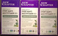 NEW CHAPTER ONE DAILY EVERY MANS MULTIVITAMIN...