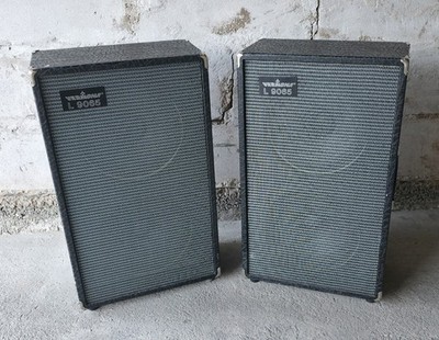 1 Paar Vermona L9065 DDR Standlautsprecher Lautsprecher Boxen