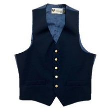 Vintage 1970s Levi  s Panatela Sportswear Navy Blue Vest Small