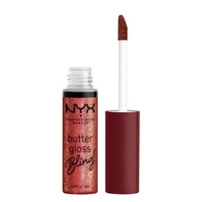 NYX Butter Gloss Bling - Non-Sticky, Shiny Vegan Lip Gloss, Big Spender