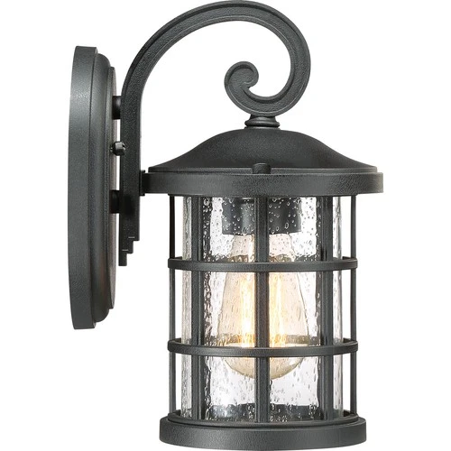Quoizel CSE8406EK Crusade 11" Outdoor Wall Lantern in Earth Black - Picture 4 of 4