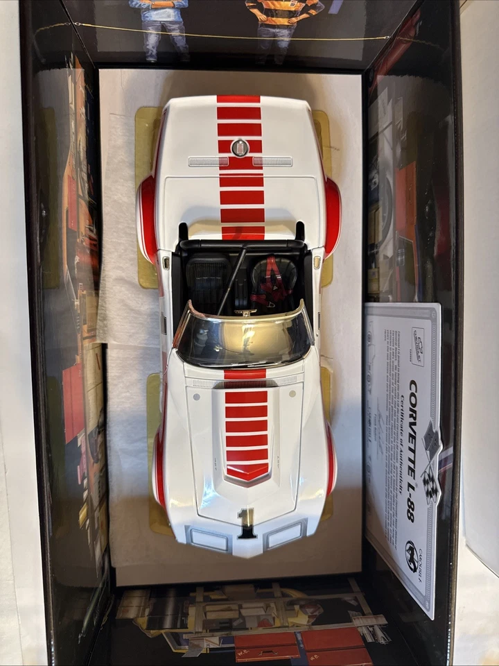 CARRUSEL 1 CORBETA L-88 #1 TONY DELORENZO 4604 ESCALA 1/18 ¡Como nueva! Nunca expuesto Foto 3 de 4