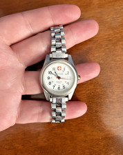 Silver with silver band - Wenger Swiss Army Watch Womens