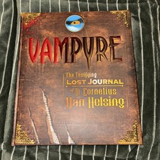 VAMPYRE The Terrifying Lost Journal of Dr Cornelius Van Helsing 1st Edition Book