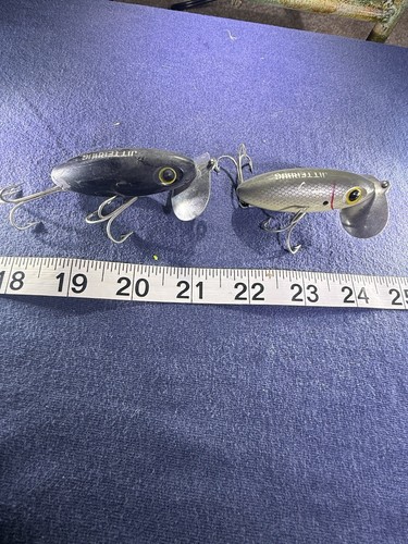 Leurre De Pêche Vintage Fred Arbogast Jitterbug 1.75 Pouces – Bois, Topwater, USA