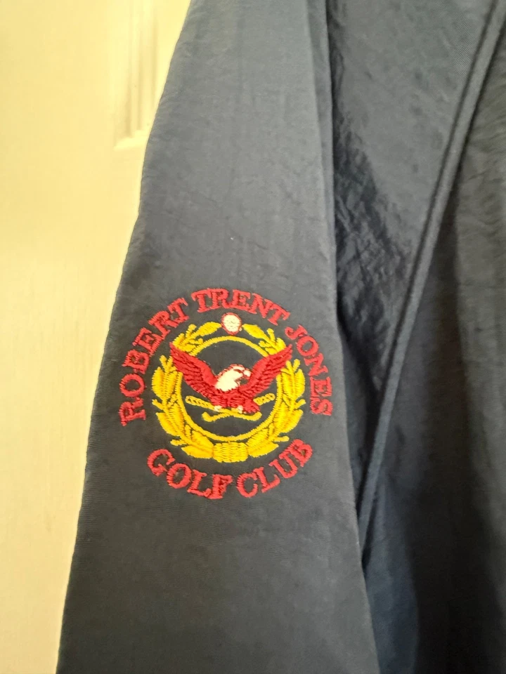 Presidents Cup Slazenger XL Navy Windbreaker - Image 3 of 4