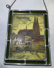 Regensburg Fensterbild 16,5x21,5cm