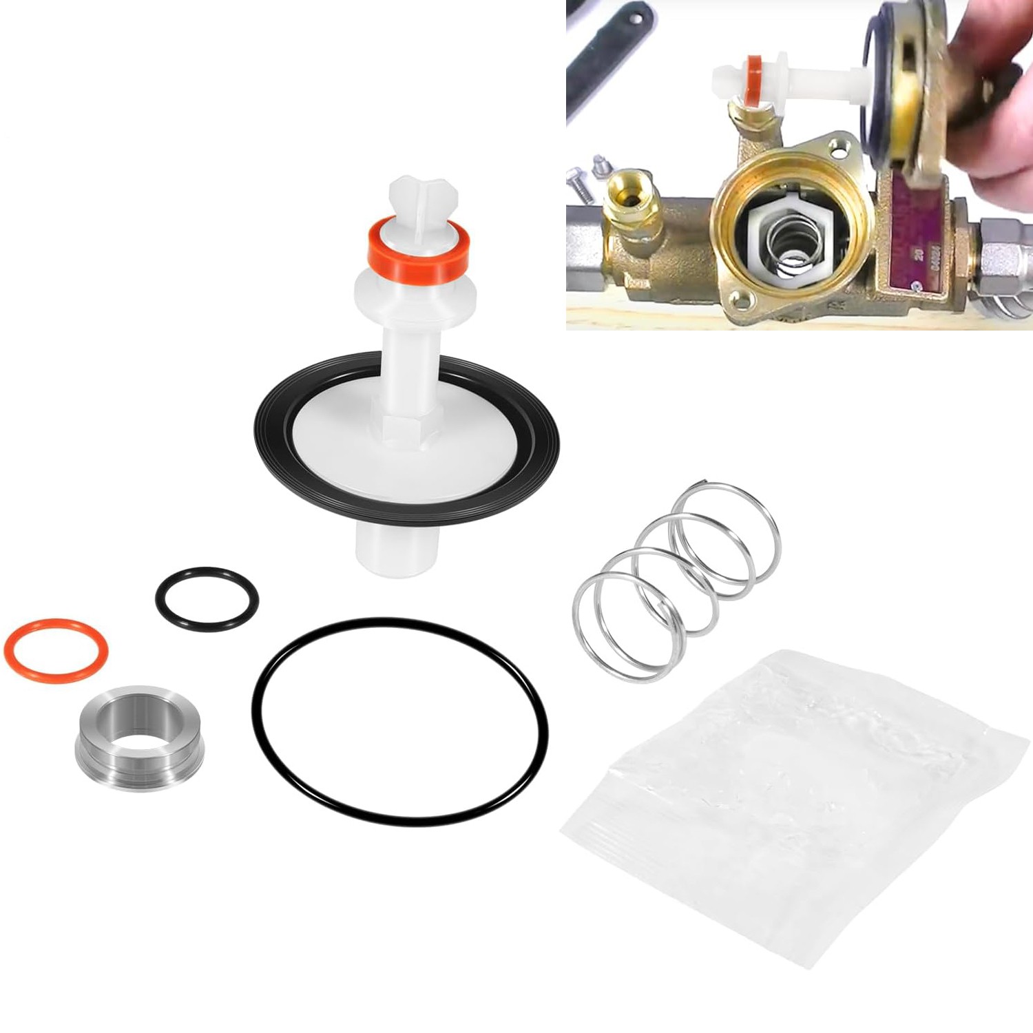 3/4" 009M3 Total Relief Valve Kits Assembly 0888524 Fits for Watts LF009M3/009M3