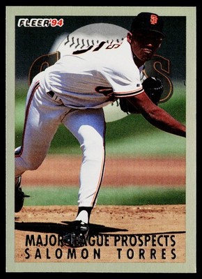 1994 Fleer #33 Salomon Torres Major League Prospects