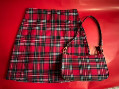Brandymelville Skirt XS With Matching Shoulder Bag