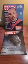 Ebony Magazine November 1962 & April 1970 Martin Luther King Issues