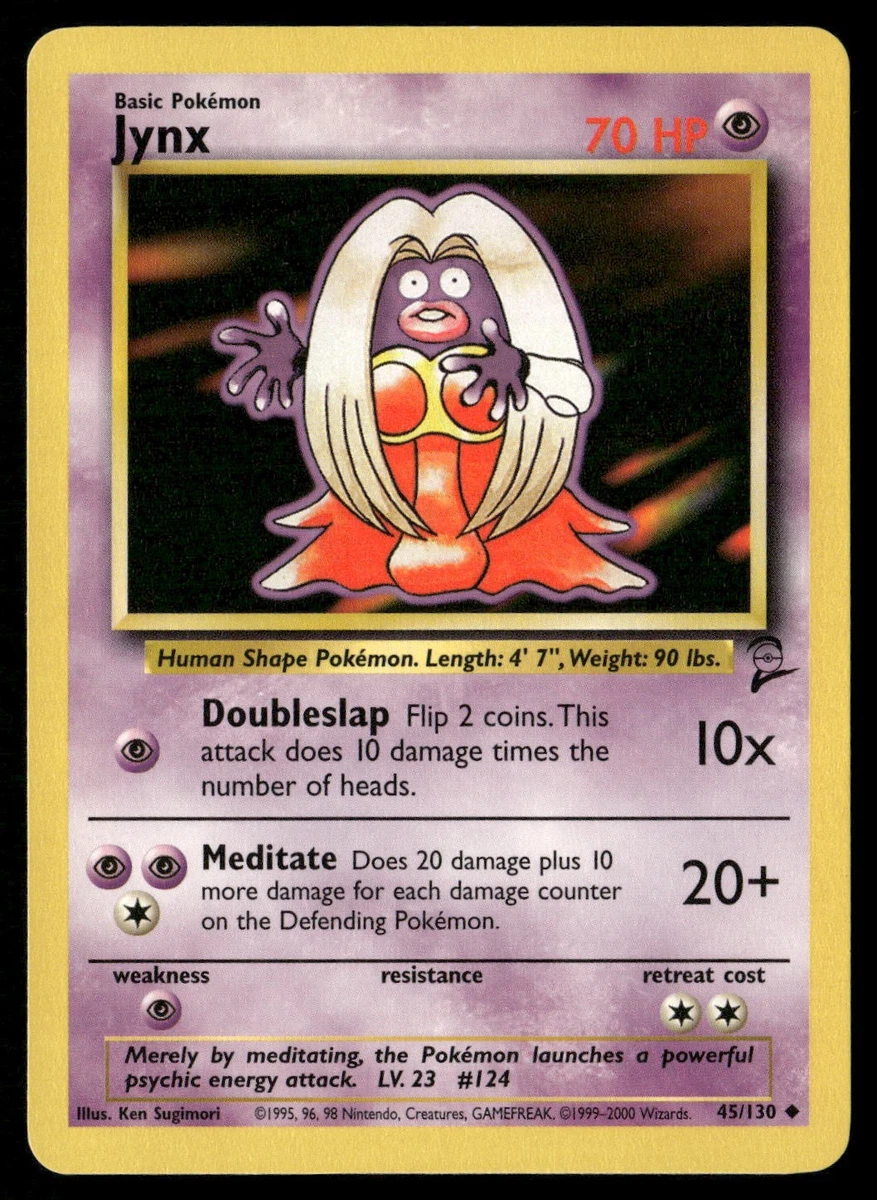 Jynx Pokmon TCG Cards for sale | eBay Jynx Pokmon TCG Cards for sale | eBay