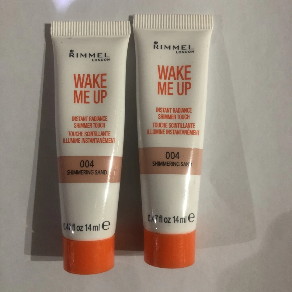 New Rimmel London Wake Me Up Instant Radiance Shimmer Touch 004 Shimmering Sand - Image 2 of 2