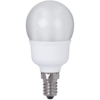 Sparlampe Energiesparlampe Tropfen 5W E14 Matt Warmweiß