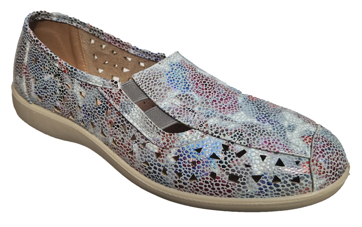 Boulevard Women s Summer Casual Shoes Side Twin Gusset Lightweight Sandals Soft