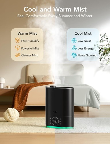 GoveeLife 7L Smart Humidifier with RGB Nightlight & App Control - Picture 4 of 6