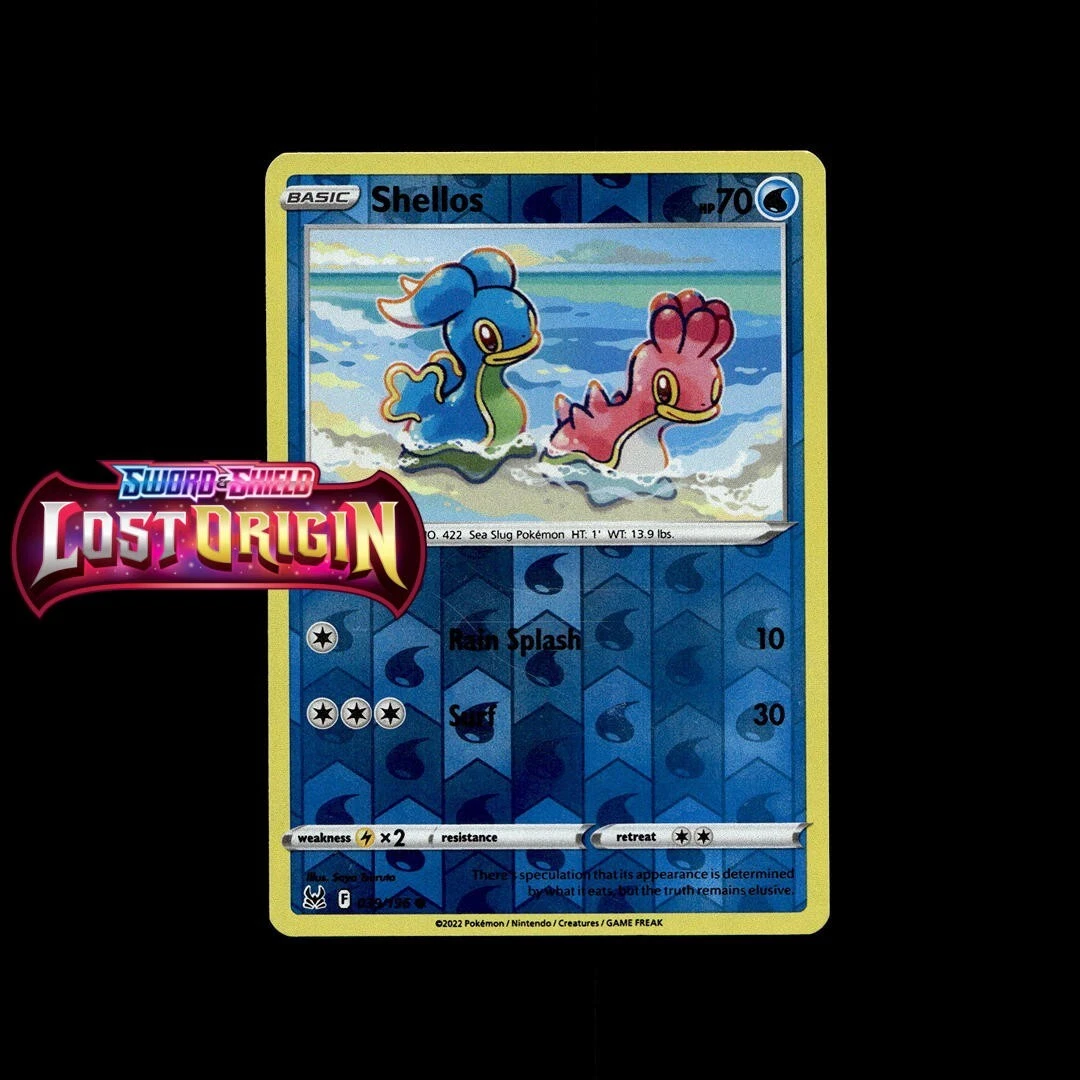 shellos pokemon card value 28/114 - Steam Siege holofoil pattern or surface detail) Shellos 79/111 LP - Rising