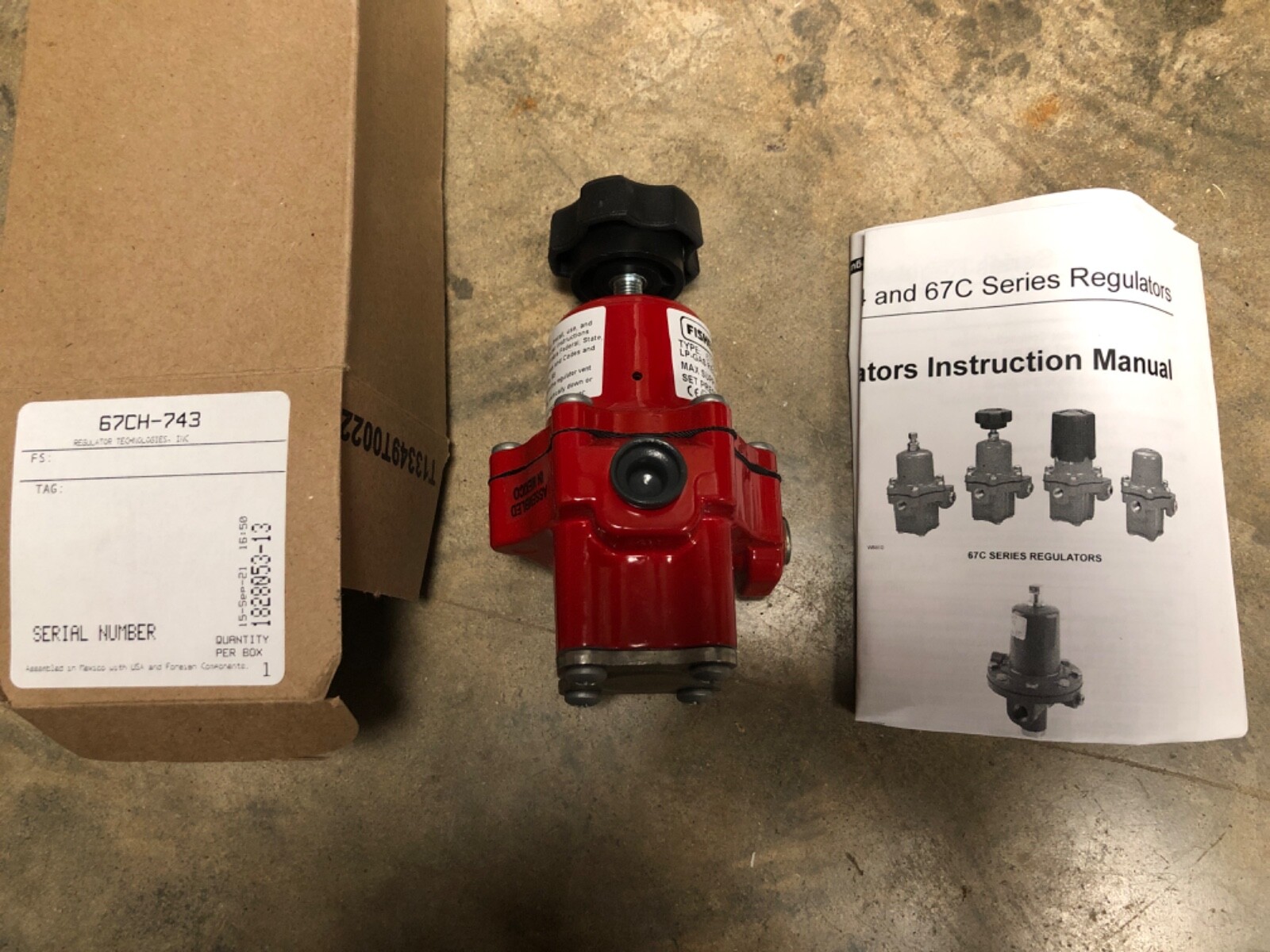 Pressure Regulator Fisher 64 Series High-s - LP-Gas | US Regulators  Application Guide