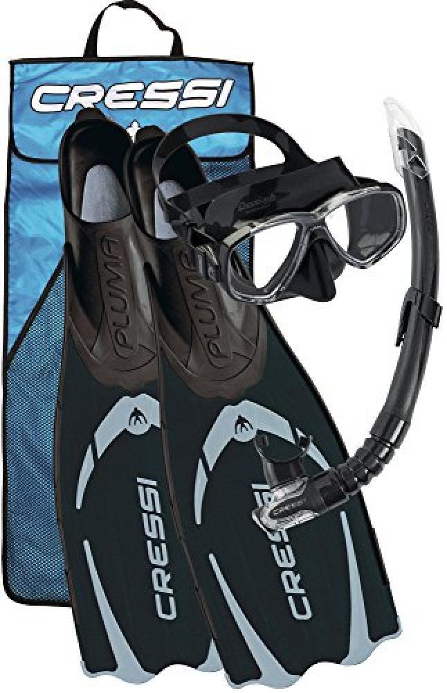 (TG. 43/44) Cressi Pluma Bag, Set per Immersioni, Apnea e Snorkeling Unisex Adul