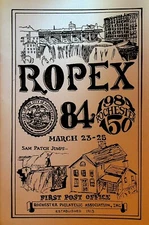 Ropex 84 Program Rochester Philatelic Association 1984 NY