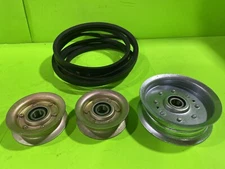 Idler Pulley Kit with 48" Deck Belt Fits John Deere L120 L130 GX20305 GY20067