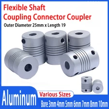 Flexible Shaft Coupling Connector Coupler CNC 3D Printer Stepper Motor Aluminum