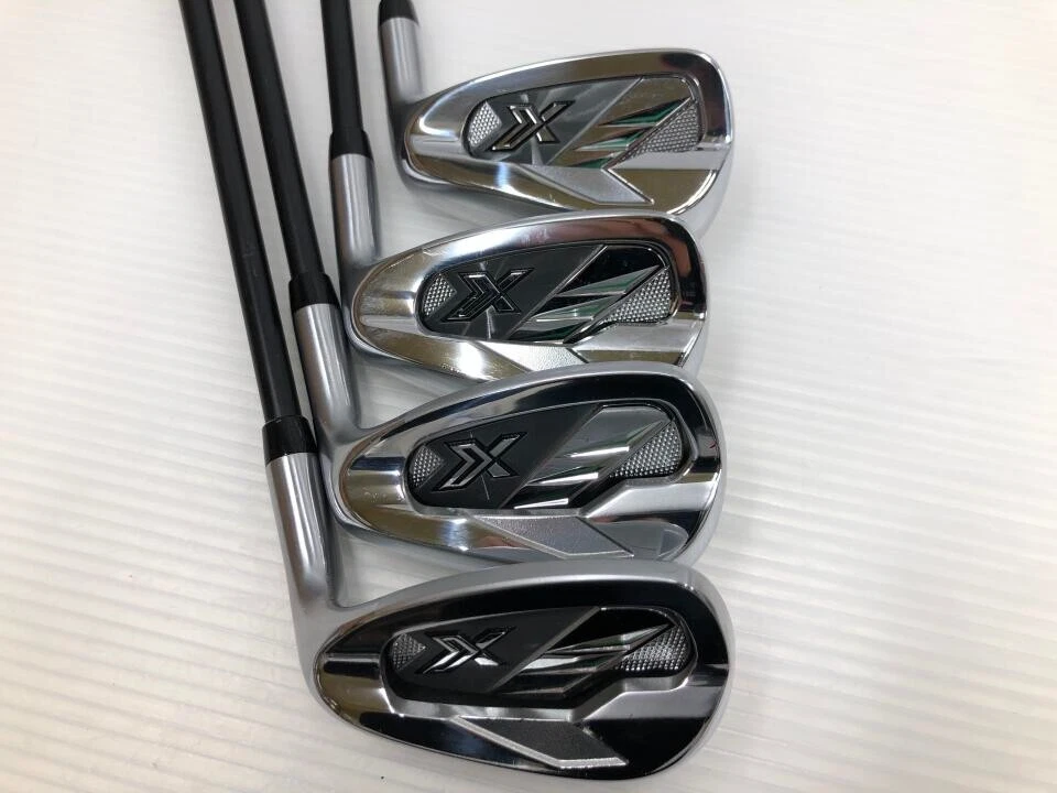 XXIO X-eks- 2022 Iron Set 8 Clubs 5-Pw Aw Sw Miyazaki AX-2 Stiff Flex - Image 2 of 4