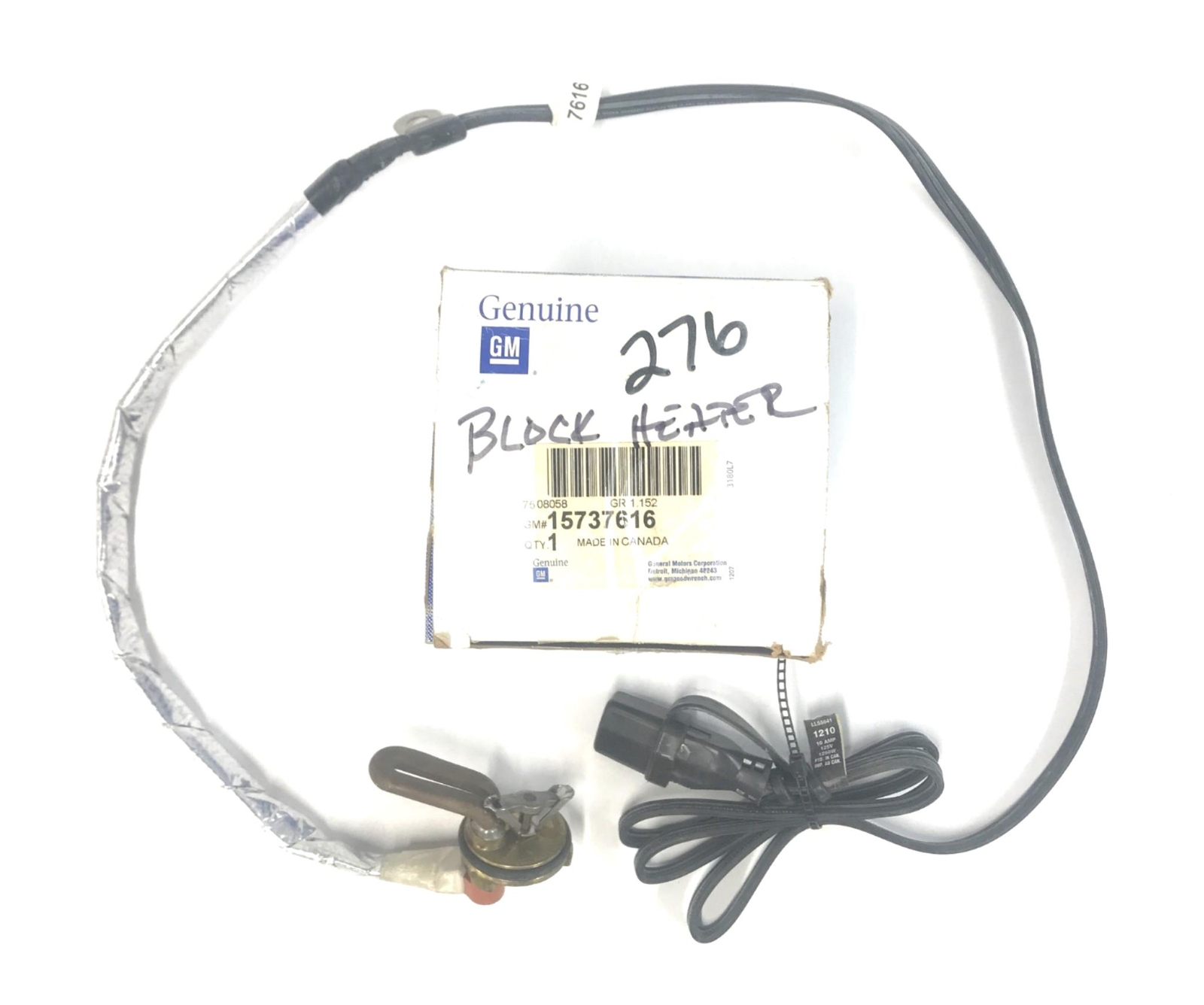 GM Genuine Block Heater Cord 15737616 NOS eBay