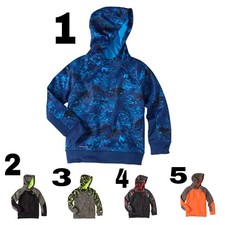 New Boy's Russell Tech Fleece Pullover Hoodies XS - 2XL