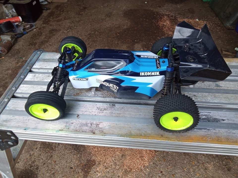 RC Car Rolling Chassis 2wd Buggy Good Condition eBay