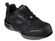 Skechers Men's Slip Resistant Composite Toe EH Work Shoe 200134/BKCC