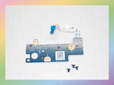 Dell Alienware M15 Laptop Power Button Board W/Cable + Screws V05DJ PWF15 HUA 01