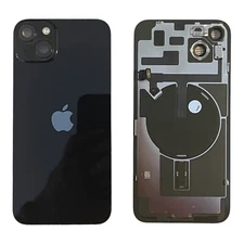 iPhone 14 Black Back Glass Cover Replacement OEM Original Apple Grade B