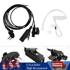 Acoustic Air Tube Headset PTT Fit for HYT TC-518 TC-580 TC-600 TC-610 TC-618