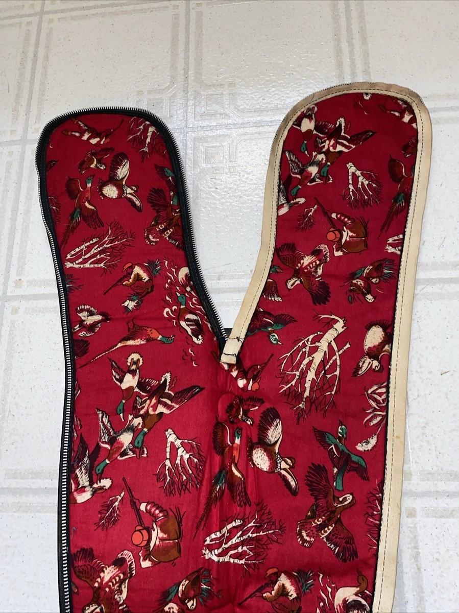 Beautiful Vintage 52” Jumbo Brand Soft Vinyl Gun Rifle Case Beautiful Vintage 52” Jumbo Brand Soft Vinyl Gun Rifle Case