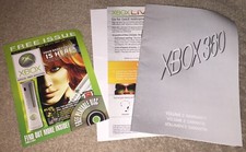 Xbox 360 Warranty, Inserts, Advertisement Paperwork