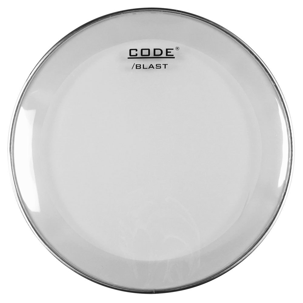 22" Code Blast Clear Bass Drum Batter Head // with Kick Patch eBay