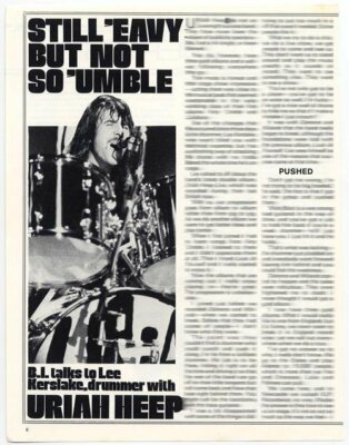 Uriah Heep Still 'Eavy But Not So Humble Beat Instrumental Clipping